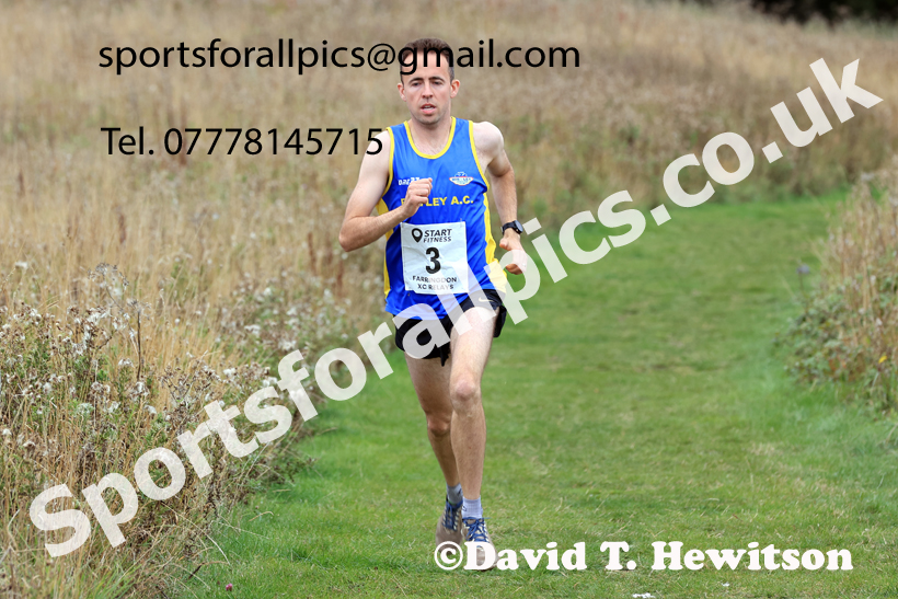 Senior Mens Relay, 2025 Farringdon Cross Country Relays, Sunderland. Photo: David T. Hewitson/Sports for All Pics